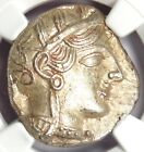 Athens Athena Owl AR Tetradrachm Coin 440-404 BC - NGC MS (UNC) - 5/5 Strike!