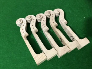1pcs Hand-Carved flame Maple 4/4 Violin Neck Violin Parts / Accessories Yinfente - Picture 1 of 7