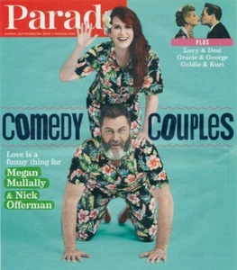PARADE - MEGAN MULLALLY & NICK OFFERMAN COVER + LUCY & DESI + GRACIE & GEORGE - Picture 1 of 1