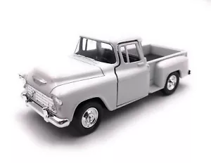 Modellino Auto Chevrolet Stepside Grigio Bianco Auto Scala 1:3 4-39 (Licenza) - Foto 1 di 3