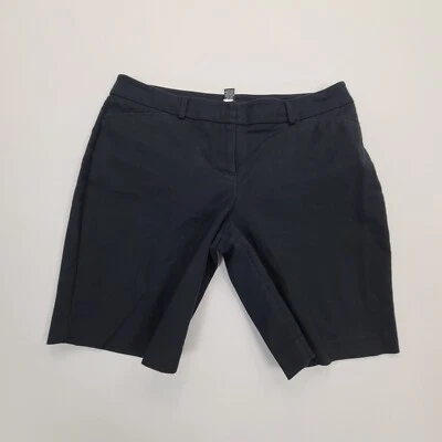 Shorts Apt 9 Feminino 12 Preto Chino Casual Conforto Elegante Feminino - Imagem 1 de 4