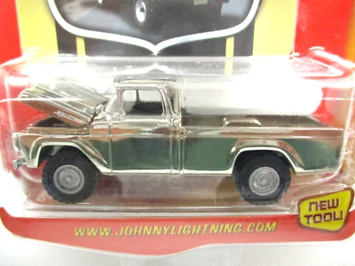 JOHNNY LIGHTNING - 1959 FORD F-250 PICKUP TRUCK (CHROME) - 1/64 - Image 1 of 4