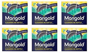 12x Marigold Cleaning Me Softly Non-Scratch Teflon Foam Back All-Purpose Scourer