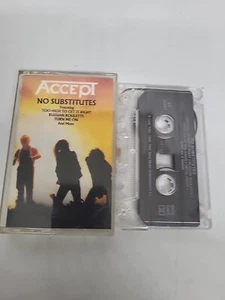 Accept - No Substitutes on Cassette Tape (Greatest Hits) - Picture 1 of 10
