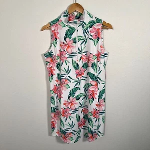 Tommy Bahama Island Zone Damen Kleid Gr. S Floral Tropical Performance Outdoor - Bild 1 von 11