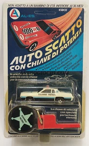 Kidco Key Cars Dodge Hightway patrol Vintage 1980 auto scatto New sealed box - Picture 1 of 3