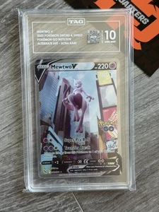 2022 POKEMON GO #072 FULL ART/MEWTWO V Tag10 - Bild 1 von 2