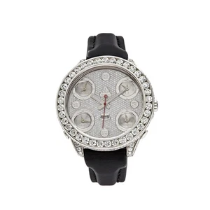 Jacob & Co. Five Time Zone Steel Diamond JCM-30 - Picture 1 of 11