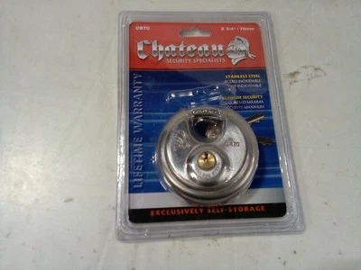 Chalet by Chateau Disc Padlock 2 3/4"/70mm C870 - Image 1 of 4