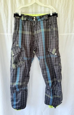 686 Smarty Cargo Snowboard Pants Mens Small Multicolor Boa Compatible (No LINER) - Image 1 of 4