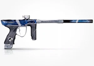Dye M3+ 2.0 Paintball Marker .68 Caliber M3 Plus Gun - Indigo / Clear - Flow PGA - Picture 1 of 9