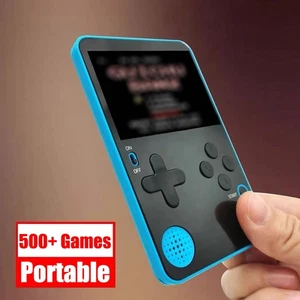 Consola de videojuegos portátil retro delgada jugador de juegos portátil 500 juegos para regalo - Imagen 1 de 12