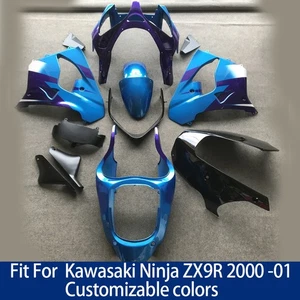 Motorcycle Fairing Bodywork Panel Kit Set Fit for Kawasaki Ninja ZX9R 2000 2001 - Picture 1 of 2