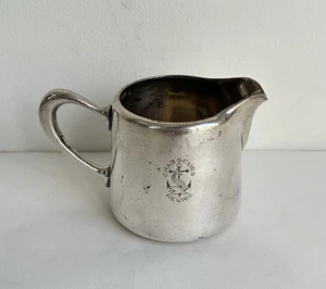 Ancienne pot à lait paquebot liner chargeurs réunis métal argenté Christofle - Picture 1 of 15