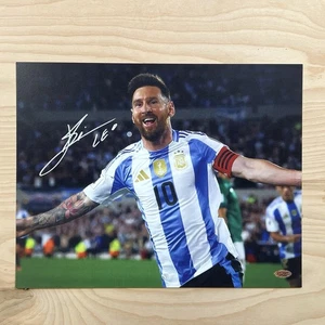 LIONEL MESSI SIGNED 11x14 Photo Mini Poster Autographed Miami w/ Holo COA - Picture 1 of 5