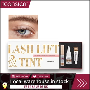 ICONSIGN Lash Lift & Tint Kit – Pro Eyelash Perm & Brow Dye Set w/ Tools - Picture 1 of 12