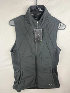 Puma Cloudspun WRMLBL Black Vest Womens S Golf Running Outerwear NWT - Picture 1 of 10