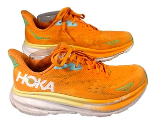 Hoka One One Herren 9.5 D Clifton 9 1127895 SRSH Orange Laufschuhe Sneaker  - Bild 1 von 12