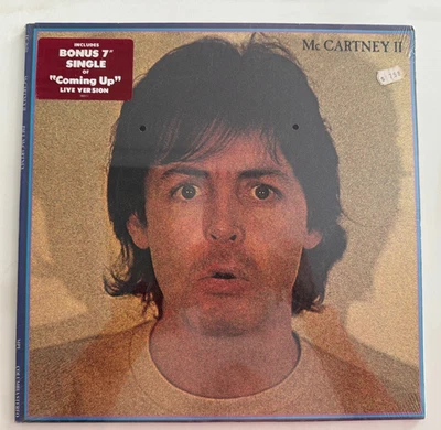 Paul McCartney LP "McCartney II Columbia FC 36511 Still Sealed! W/Hype & Bonus 7 - Image 1 of 2