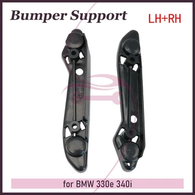 Front R&L Bumper Support Brackets Cover Rail For BMW 3-Series 2011-18 F30 F31 US — 第 1/4 张图片