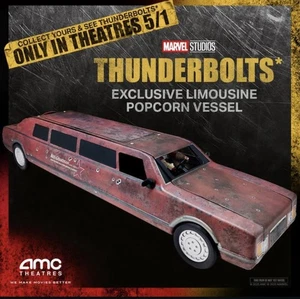 Red Guardian Limo AMC popcorn Bucket - Picture 1 of 8