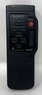 Sony VTR RMT-708 Video 8 Handycam Camcorder Remote Control Genuine - Image 1 of 4