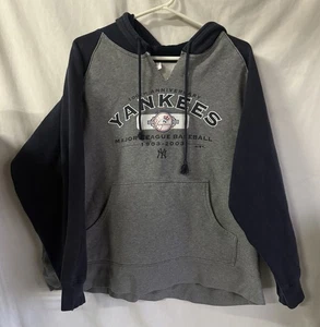 New York Yankees Adidas Hoodie grau Damen Gr. XXL - Bild 1 von 4