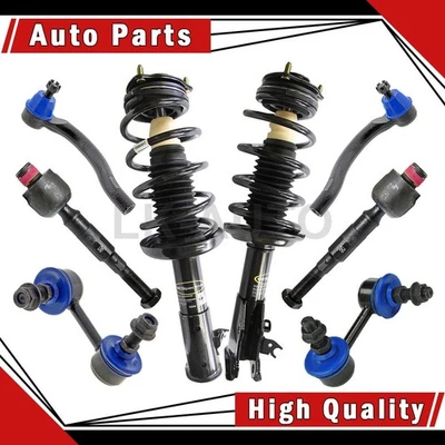 Kit de eslabones de barra estabilizadora de extremos de varilla de amarre puntales y resortes helicoidales para Acura CSX 2011 2010 Foto 1 de 4