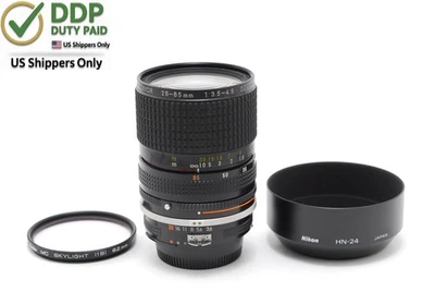 [Excelente+5] Lente Nikon Ai-s Zoom NOKKOR 28-85 mm f/3,5-4,5 MF de JAPÓN Foto 1 de 4