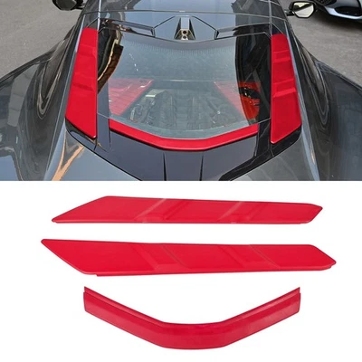 3x Engine Bay Air Vent Dry Bay Vent Blocks Wash Covers for Corvette C8 Coupe 20+ - Image 1 of 4