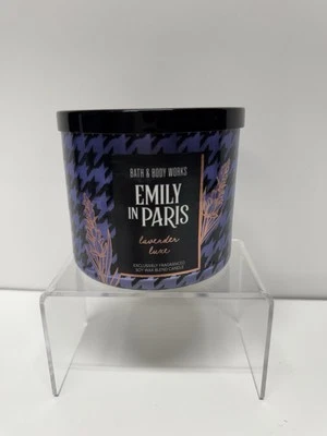 Bath & Body Works Emily In Paris Lavender Luxe 3-Wick Scented Candle LTD EDITION - Image 1 of 2