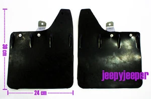 PROTECTOR DE SALPICADURAS DE ALETA DE BARRO FRONTAL DE GOMA PARA NISSAN CUERPO DURO BIG-M D21 1986-1997 UTE - Imagen 1 de 3