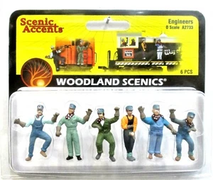 O Scale Woodland Scenics A2733 Szenische Akzente Eisenbahningenieure (6) Stck. - Bild 1 von 1