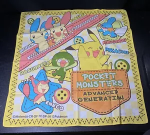 Vintage Pokemon Taschentuch Taschenmonster Nintendo Pikachu/Plusle/Mudkip/Mehr - Bild 1 von 4