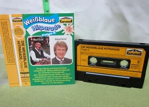 DIE WEISSBLAUE HIT PARADE import cassette tape Roland Steinel & Rudi Knabl - Picture 1 of 1