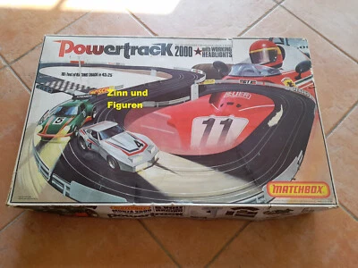 Matchbox Powertrack  Monza 2000 Rennbahn OVP  3 Autos - Bild 1 von 4