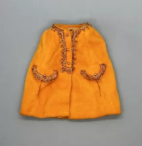 Vintage 1968 Mattel Julia 1753 Candlelight Capers Cape Only - Gold Gelb - Bild 1 von 4