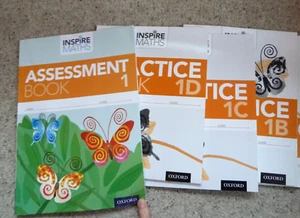Inspire Maths Practice Book 1BCD Age 5-6 Mathematics Add Multi Subtract Shapes - Picture 1 of 15