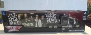 NEWRAY AEROSMITH LET ROCK RULE 1:43 SCALE DIECAST KENWORTH HAULER - Picture 1 of 4