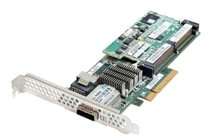 HP SmartArray P222 - 633537-001 + 633540-001 kontroler RAID SAS - Zdjęcie 1 z 2