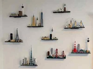 Lego Architecture Wandhalterung, Wall Mount - Bild 1 von 3