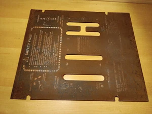 Gravely 8122 Shifter Panel Cover Plate Manual Lift Removed From a 8122 Gravely - Picture 1 of 7