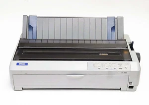 Impresora de agujas Epson FX-2190N 9 PINES red LAN paralela usada - Imagen 1 de 3