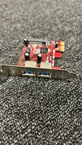 STARTECH 2 PORT PCI USB 3.0 PCI CARD PEXUSB3S22 MORE POWER TO WIRED VR HEADSET - Picture 1 of 3