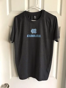 North Carolina Tar Heels Mens Medium Polyester Gray T Shirt Knights Apparel - Picture 1 of 4