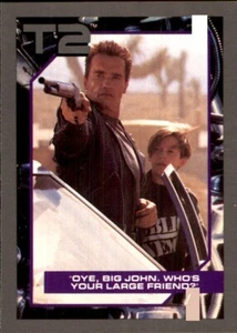 1991 Impel Terminator II #57 Oye, Big John. Who's Your Large Friend - Picture 1 of 2
