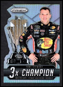 2016 Panini Prizm Champions Prizms #5 Tony Stewart - NM-MT