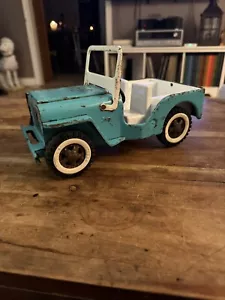 Vintage 1960s Tonka Jeep Turquoise: Canadian Version - Picture 1 of 19