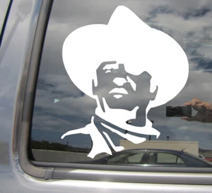 Cowboy - Adesivo decalcomania vinile finestrino auto Texas John Wayne Paniolo 10143 - Foto 1 di 2