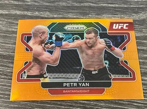 2022 Panini Prizm UFC Petr Yan Orange Prizm 96/99 #78 - Picture 1 of 2